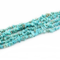 Factory Sale Semi Precious Natural Turquoise Gemstone Chip Stone Beads